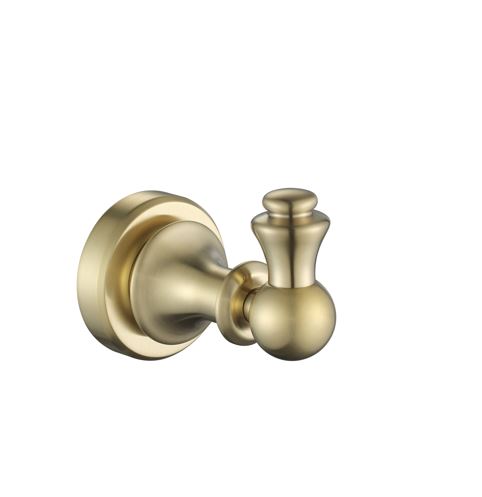 Abby Brushed Brass Robe Hook