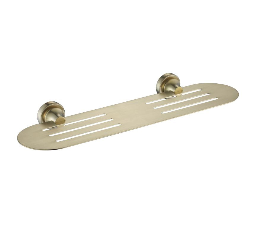 Abby Brushed Brass Shelf