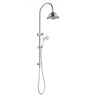 Abby Chrome Twin Shower Set