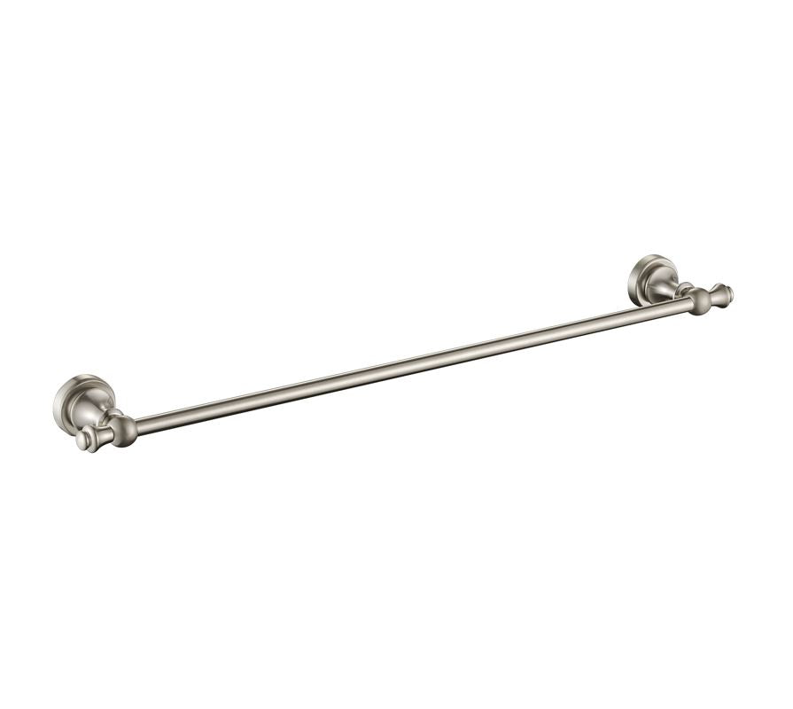 Abby Brushed Nickel Single Towel Rail