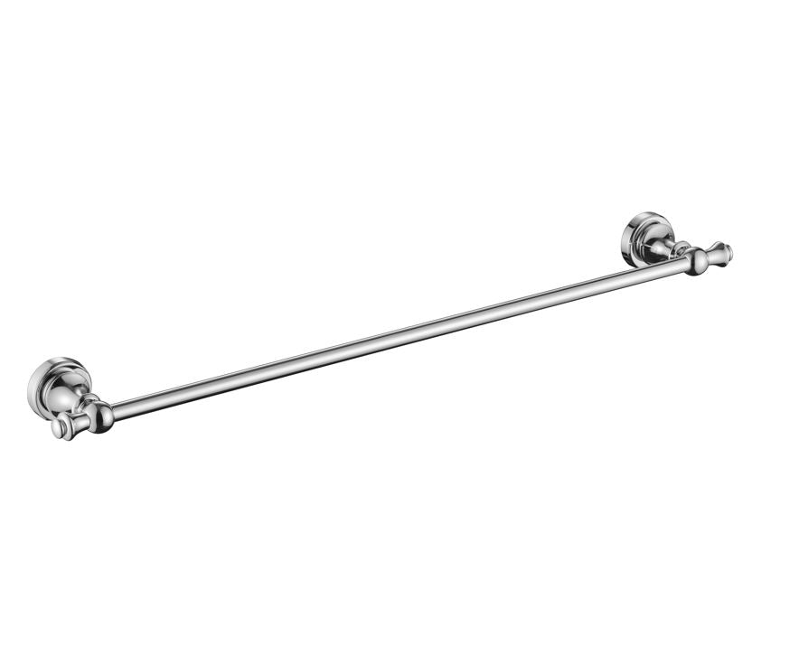 Abby Chrome Single Towel Rail