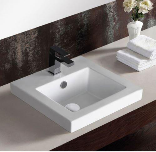 Alliison Semi Insert basin - Bayside Bathroom