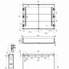 Remer Amber 900 LED mirror cabinet