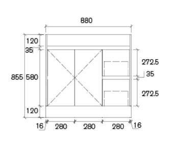 Antico Oak II Floorstanding Vanity 900mm-1500mm - Bayside Bathroom
