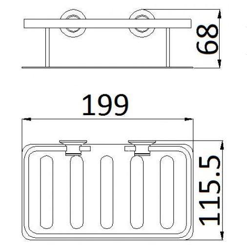 Ascot Shampoo Basket - Bayside Bathroom