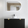 Finley Matte Black 1200mm Wall Hung Vanity