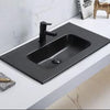 Delta Matte Black 760mm Ceramic Moulded Top
