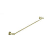 Meir Round Single Towel Rail 900mm - Tiger Bronze