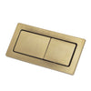 Rectangular Urban Brass Flush Buttons