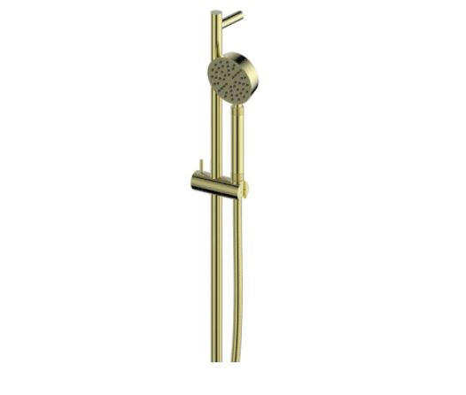 Gisele Rail Shower - Brushed Brass