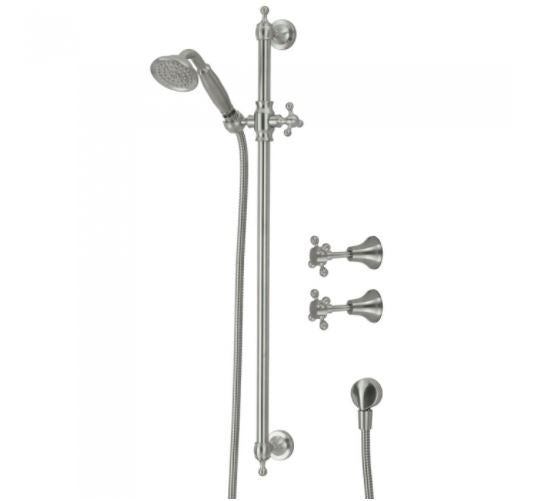 Lillian rail Shower - Brushed Nickel