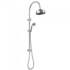 Lillian Twin Rail Shower - Brushed Nickel