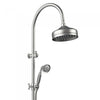 Lillian Twin Rail Shower - Brushed Nickel