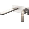 Synergii Wall Mount Basin Mixer - Brushed Nickel