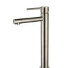 Round Mini Tall Basin mixer - Brushed Nickel