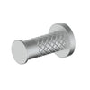 Textura Robe Hook - Brushed Nickel