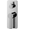 Niko Shower Mixer With Diverter - Brushed Nickel