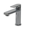 The Gabe Leva Brushed Nickel Short Basin Mixer