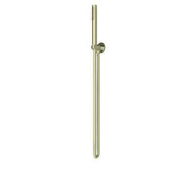 Round Shower Bracket - Brushed Brass