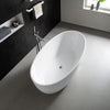 Leslie White Freestanding Bath 1540-1700mm
