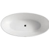 Leslie White Freestanding Bath 1540-1700mm