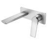 Rushy Wall Mixer With Spout - Gunmetal - Bayside Bathroom