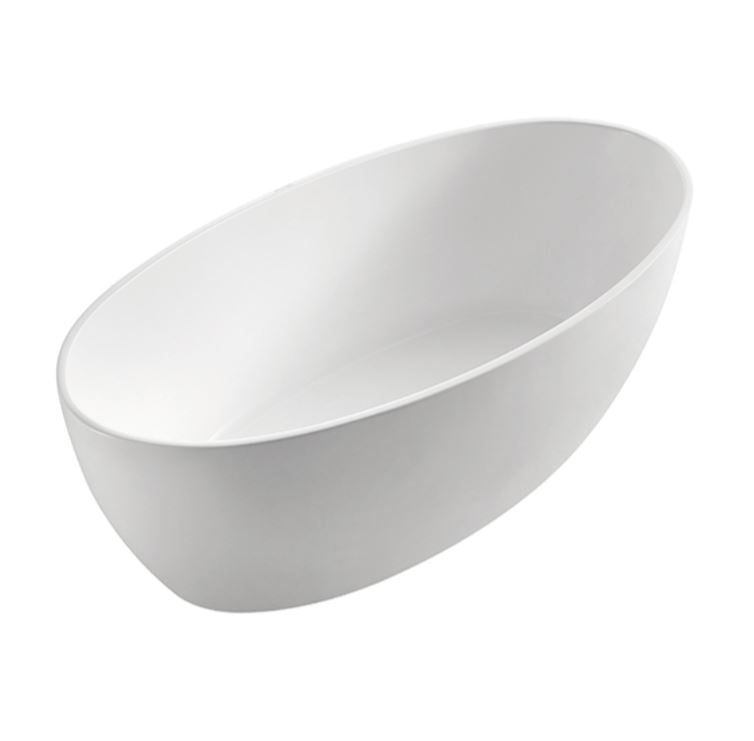 Leslie White Freestanding Bath 1540-1700mm