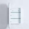 Bella 400 Matte White Shaving Cabinet