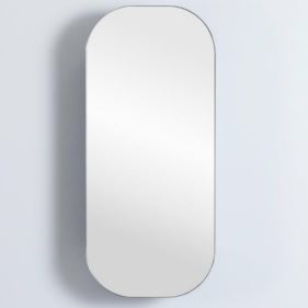 Bella 400 Matte White Shaving Cabinet