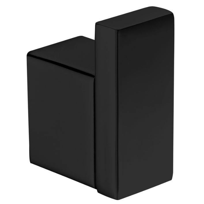 Bianca Black Robe hook - Bayside Bathroom