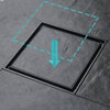 Rose Gold 88mm Tile insert 2-in-1 Floor Waste