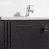 Atria Neo Black Pattern Floorstanding Vanity - Bayside Bathroom