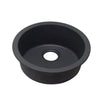 Arete Stone Kitchen Sink - Matte Black - Bayside Bathroom