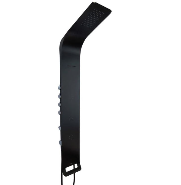 Synergii Shower Panel - Matte Black