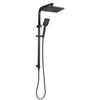 Liberty Full Twin Shower set- Matte Black
