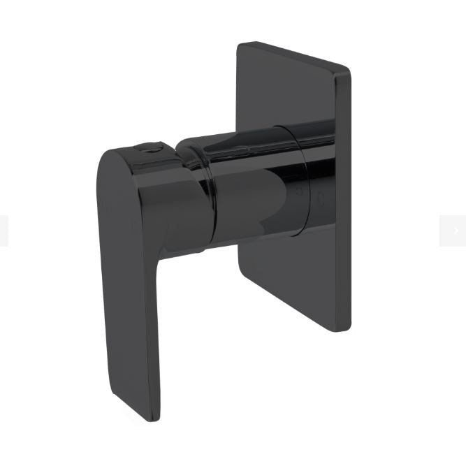 The Gabe Leva Matte Black Wall Mixer