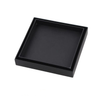 Matte Black Tile insert Floor Waste 120x120mm (85mm outlet)