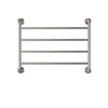 Lillian 600 x 458 Brushed Nickel Heated Towel Rail