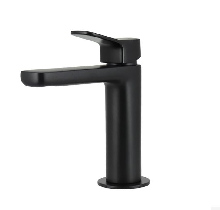 Zucchetti Brim basin mixer - Matte Black
