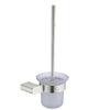 Ecco Toilet Brush Holder - Brushed Nickel - Bayside Bathroom