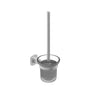 Legra Brushed Nickel Toilet Brush Holder - Bayside Bathroom