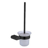 Ecco Toilet Brush Holder - Matte black - Bayside Bathroom