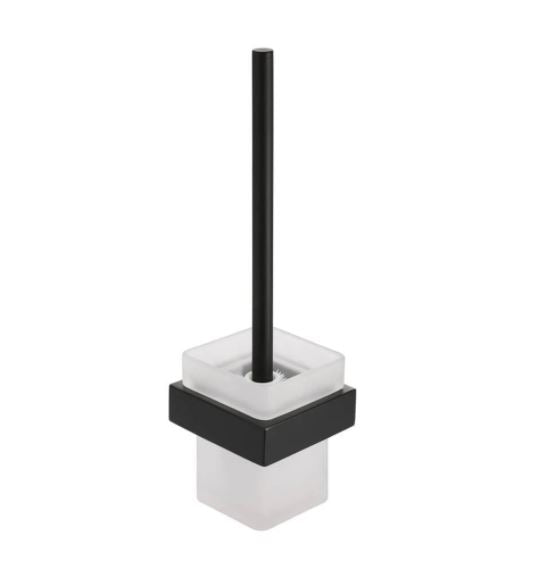 Meir Square Toilet Brush Holder - Matte Black