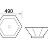 Clearance 490 basin - Bayside Bathroom