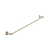 Meir Round Single Towel Rail 900mm - Champagne