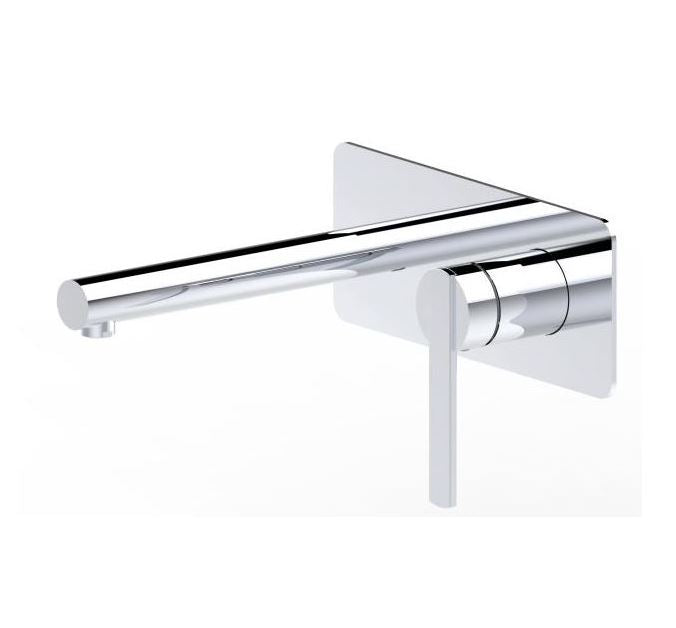 Niko Wall Mount Basin/Bath Set - Chrome