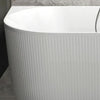 Ripley Gloss White 1700 Back To Wall Bath