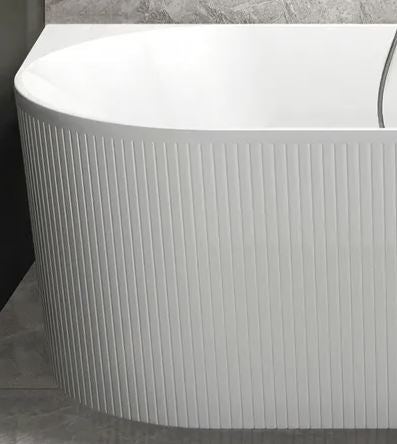 Ripley Gloss White 1700 Back To Wall Bath