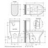 Chica Skew Close-Coupled Toilet Suite