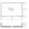 Concrete 590 Basin - French Grey - Bayside Bathroom